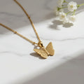 Patience & Hope Butterfly Necklace | Sabr & Amal