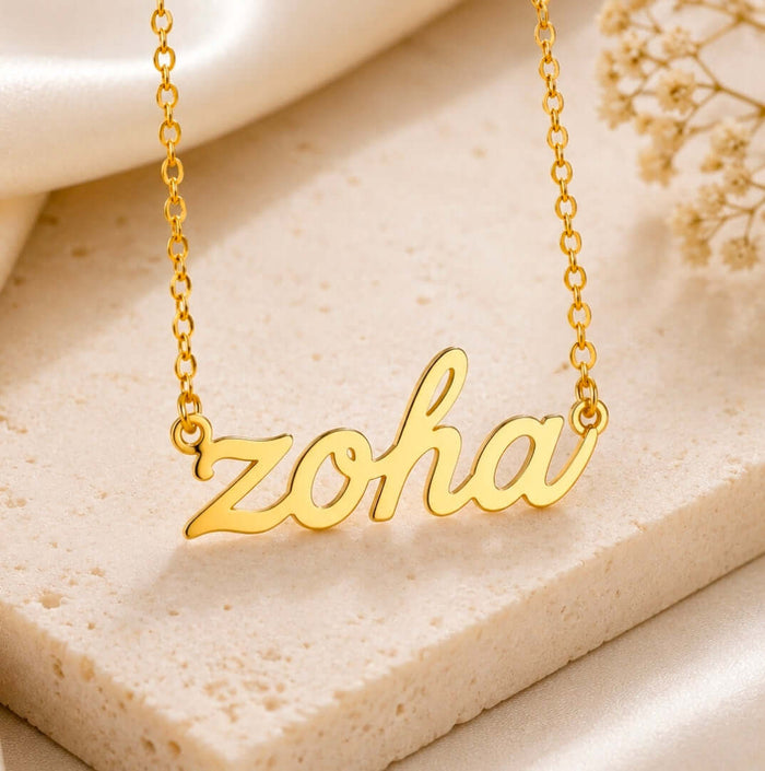 Personalized name necklace