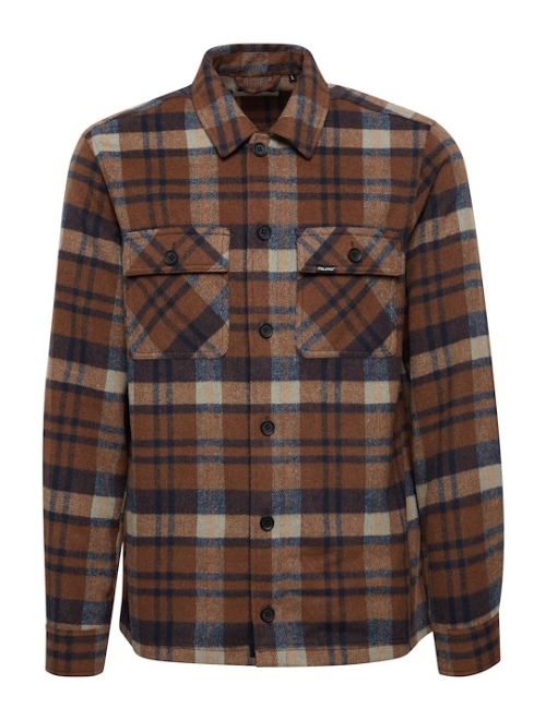 Plaid Overshirt - Toffee
