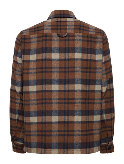 Plaid Overshirt - Toffee
