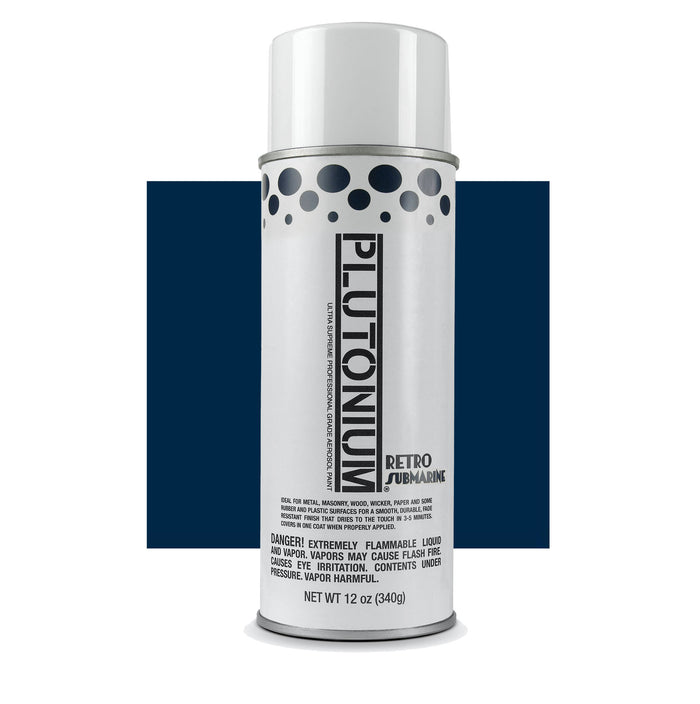 Plutonium Retro Submarine Spray Paint