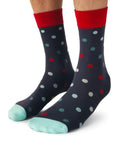 Polka King Crew Socks