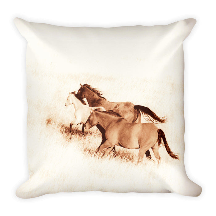 Prairie Wild Throw Pillow