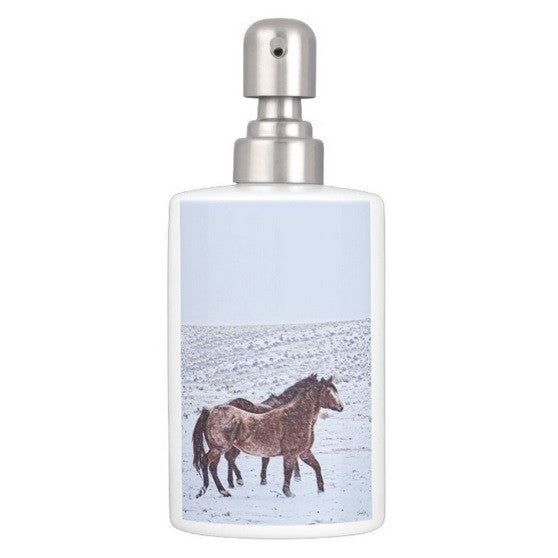 Prancing in the Snow Bathroom Set