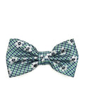 Pre-Tied Bowtie - Navy/Green/Floral