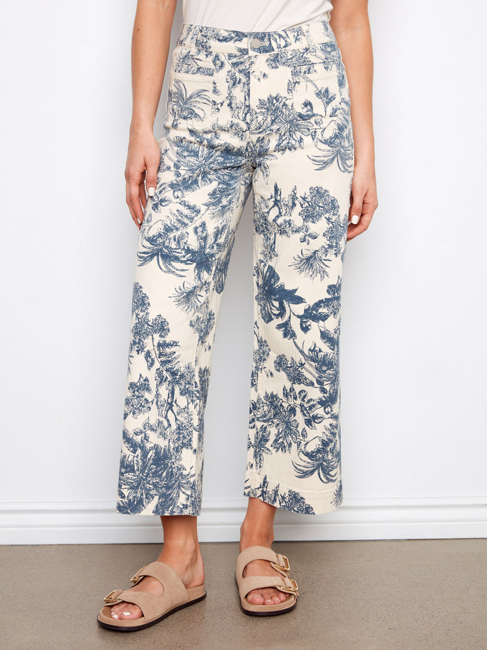 The cropped length of these pants adds a trendy touch to your wardrobe, making them ideal for warm weather adventures by Charlie B.