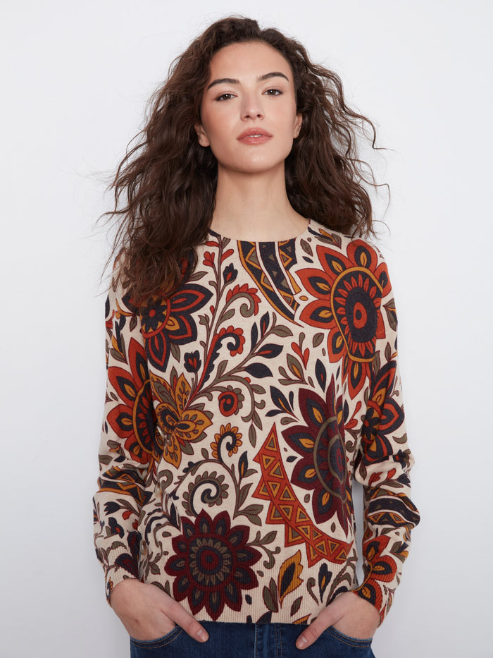 With its drop shoulder design, this sweater provides an effortlessly chic look that pairs well with jeans or skirts alike. By Charlie B.