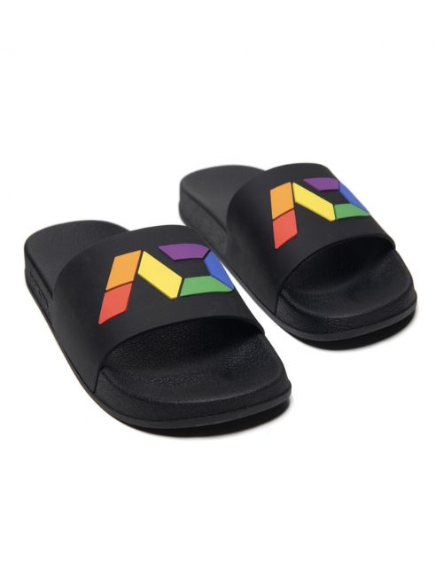 Rainbow Slides - Black