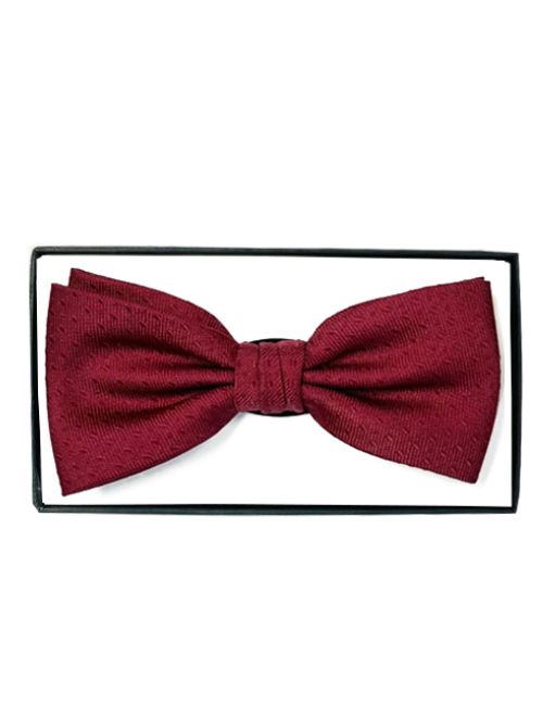 Red Dot Pattern Bow Tie