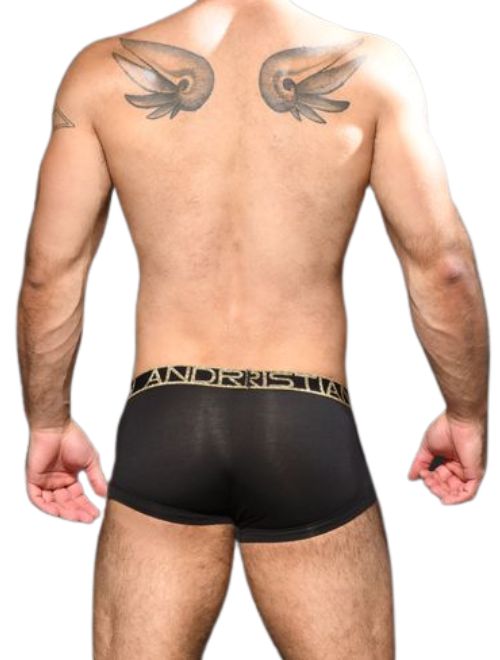 Retro Mesh Boxer - Black