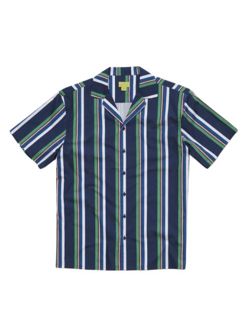 Retro Stripe Print Shirt
