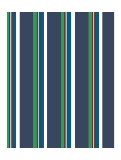 Retro Stripe Print Shirt