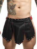 Roman Skirt - Red/Black