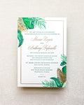 Royal Palms Invitation