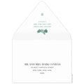 Royal Palms Save the Date Envelope