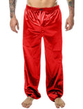 Satin Lounge Pant - Red