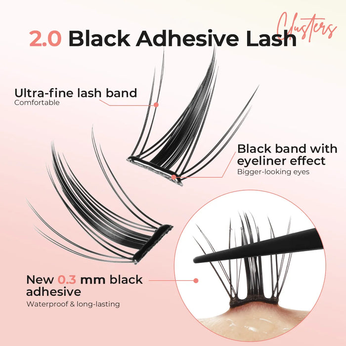SACE LADY Self-Adhesive Eyelash Clusters - product image 4