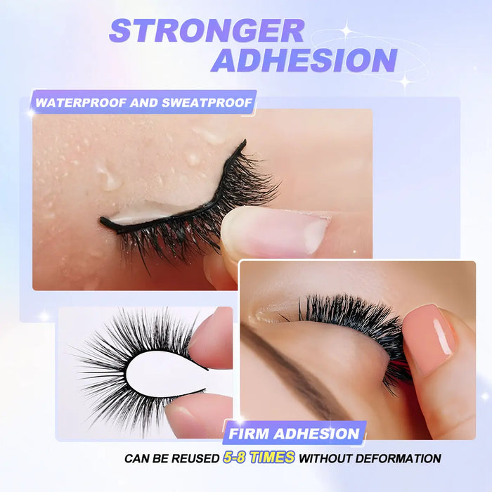 SACE LADY Self-Adhesive Eyelashes Natural Look - product image 3