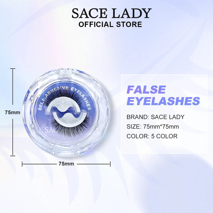 SACE LADY Self-Adhesive Eyelashes Natural Look - product image 7
