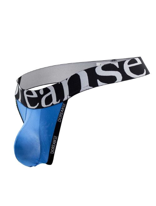 Sexy Pouch Thong - Blue