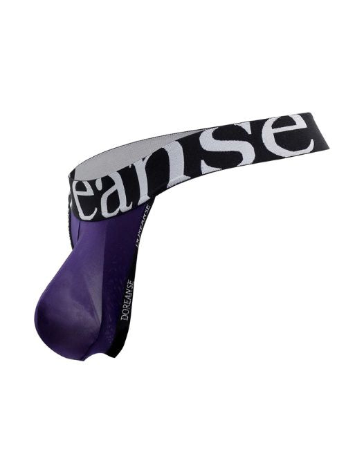 Sexy Pouch Thong - Purple