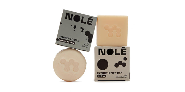 Shampoo and Conditioner Bar - Coconut for Frizzy / Dry Hair