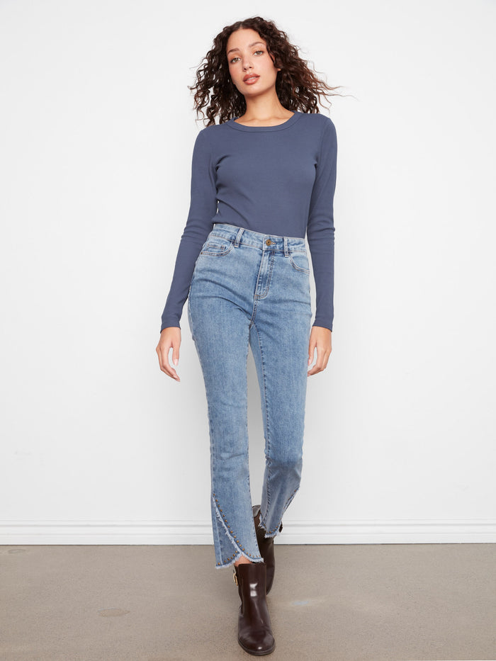 Equipped with five pockets, these jeans offer both style and functionality for your daily essentials. Created thoughtfully by Charlie B.