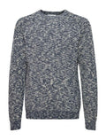 Slub Yarn Crew Neck Sweater