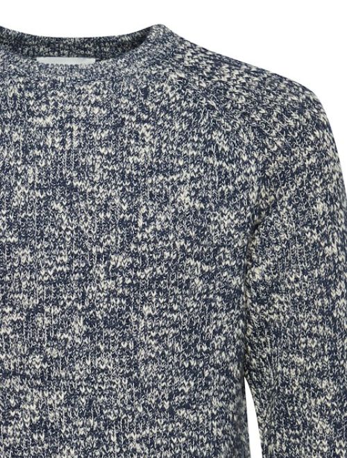 Slub Yarn Crew Neck Sweater