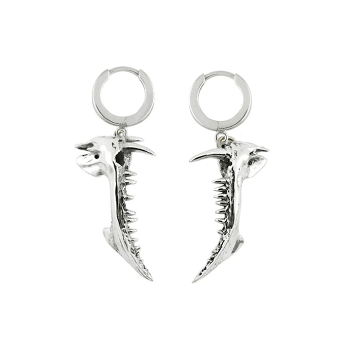 Snapper Earrings - Silver