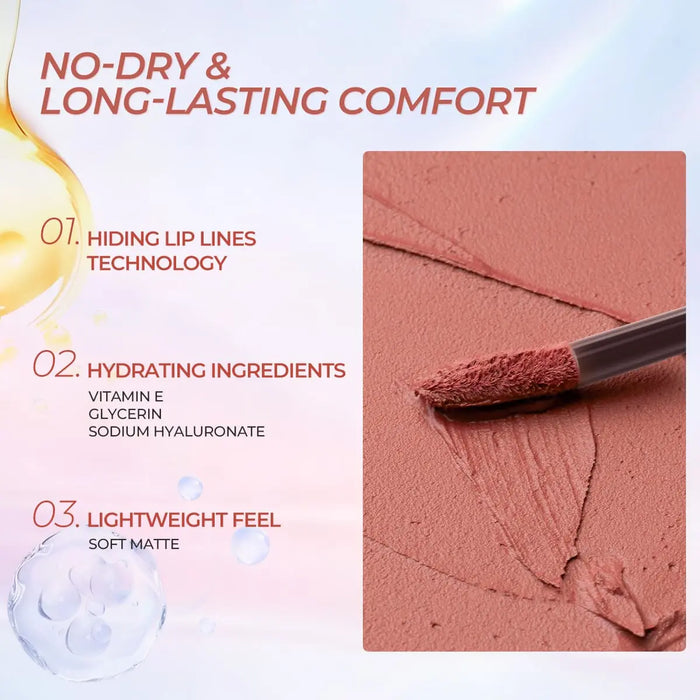 SACE LADY Soft Matte Lip Cream Non-Drying - product image 4