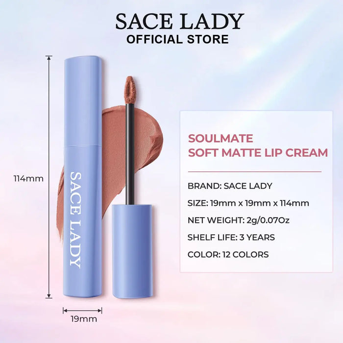 SACE LADY Soft Matte Lip Cream Non-Drying - product image 7