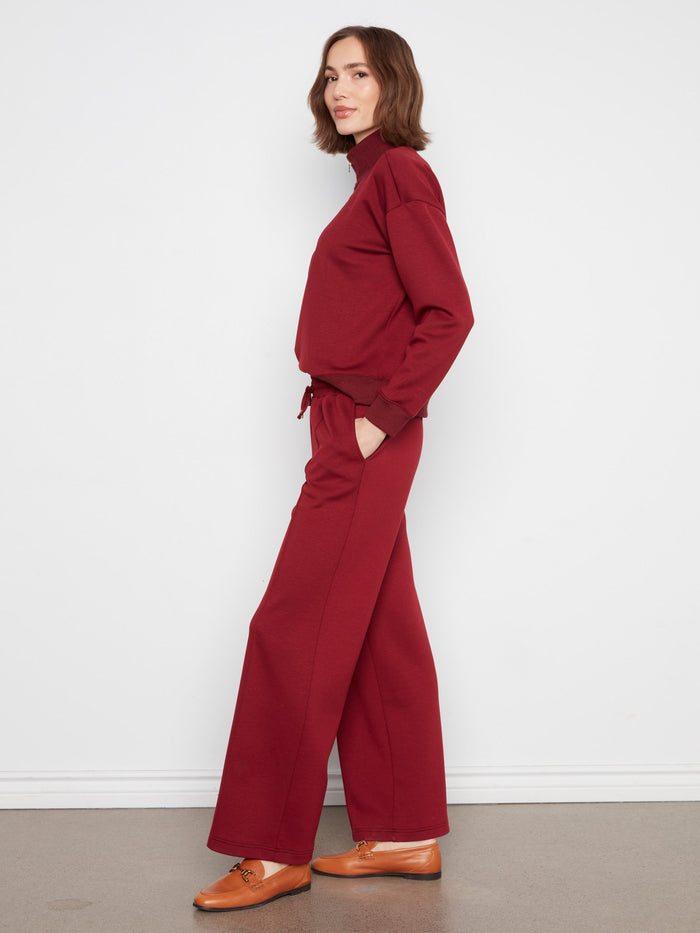 Crafted with front seam detail, these pants add a touch of elegance to your wardrobe while maintaining comfort by Charlie B.