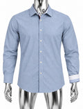 Solid Colour Dress Shirt - Sky Blue