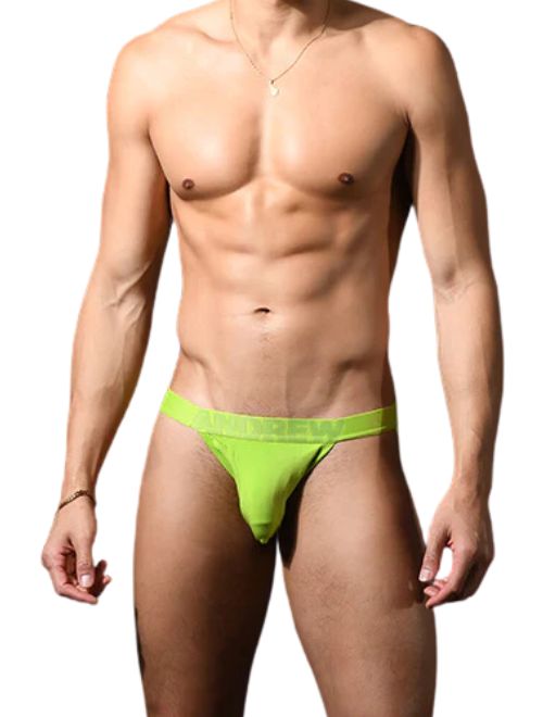 Solid Colour Modal Jock - Lime