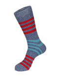 Solid Lane Stripe Boot Sock