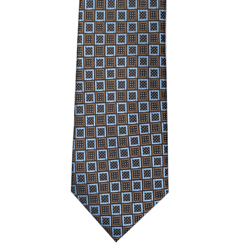 Squared Print Tie