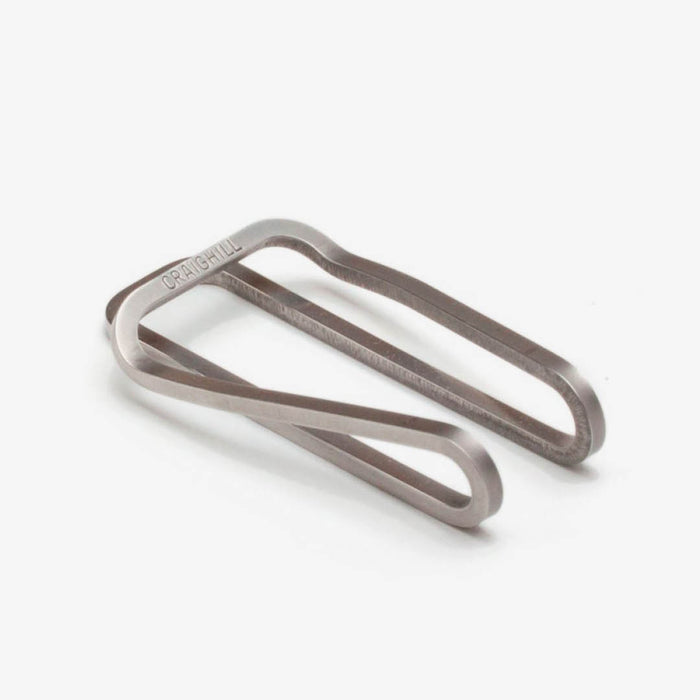 Station money clip - silver