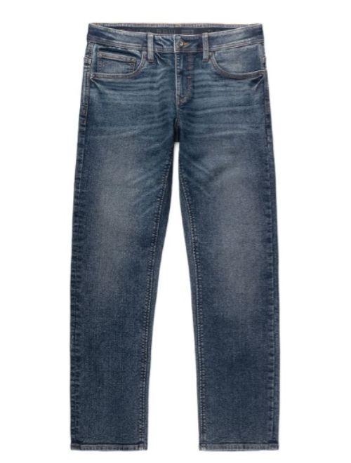 Straight Leg Athletic Denim - Indigo
