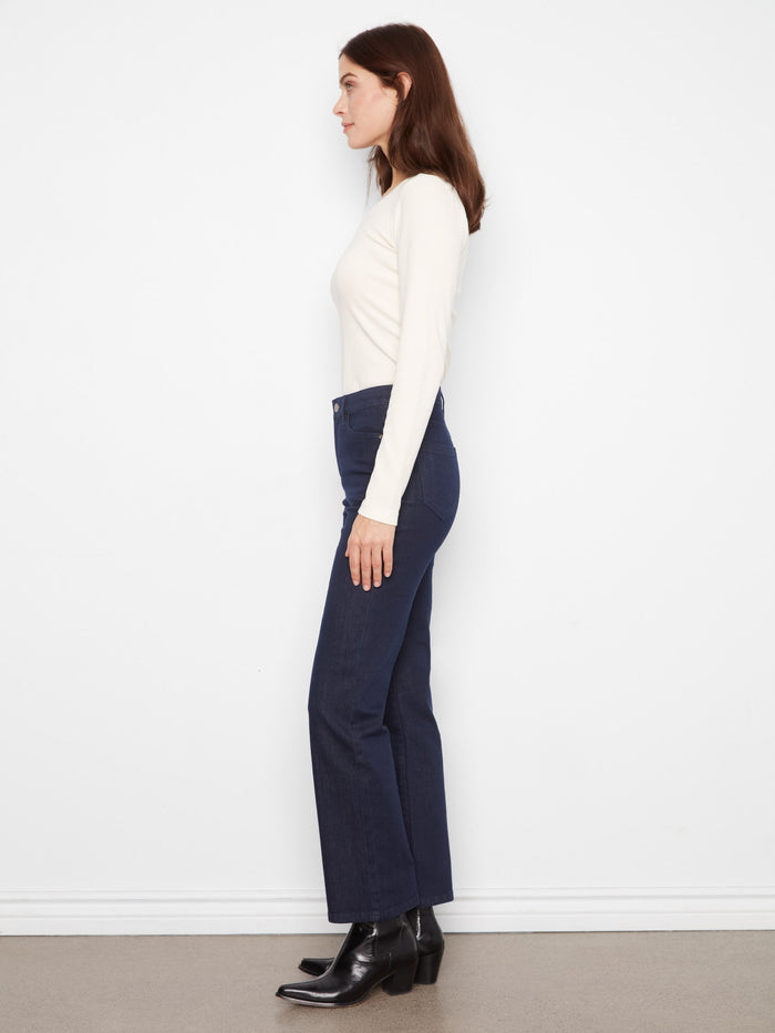 Classic zip fly and button closure add practicality to these jeans, making them an essential addition to your wardrobe. By Charlie B.