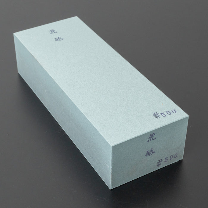 Tanaka Toishi NOS GC Whetstone #500 Sanchogake (Using Japanese Abrasive Powder) - HITOHIRA
