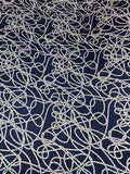 Tangled Silky Mikado Print
