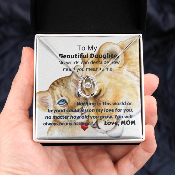 To My Beautiful Daughter - Lucky - Pendant Necklace