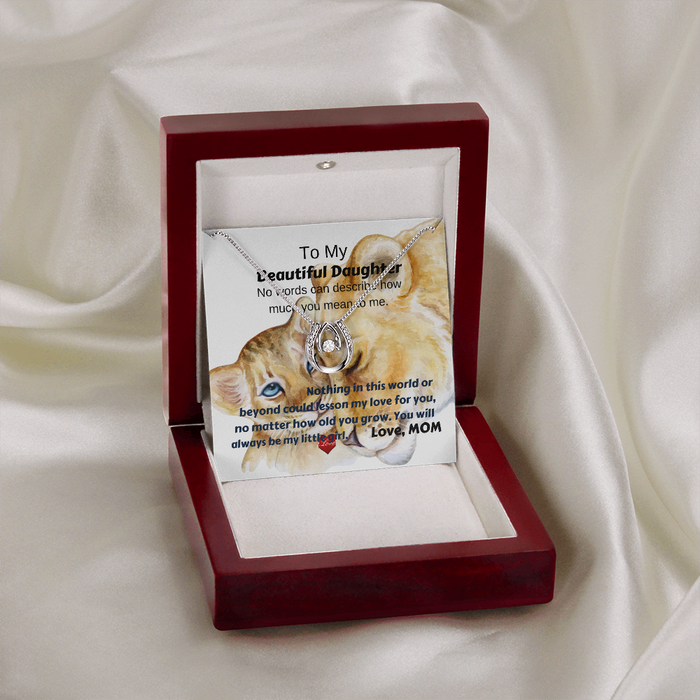 To My Beautiful Daughter - Lucky - Pendant Necklace