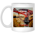 TO MY BEAUTIFUL SOULMATE-FLAG 11 oz. White Mug