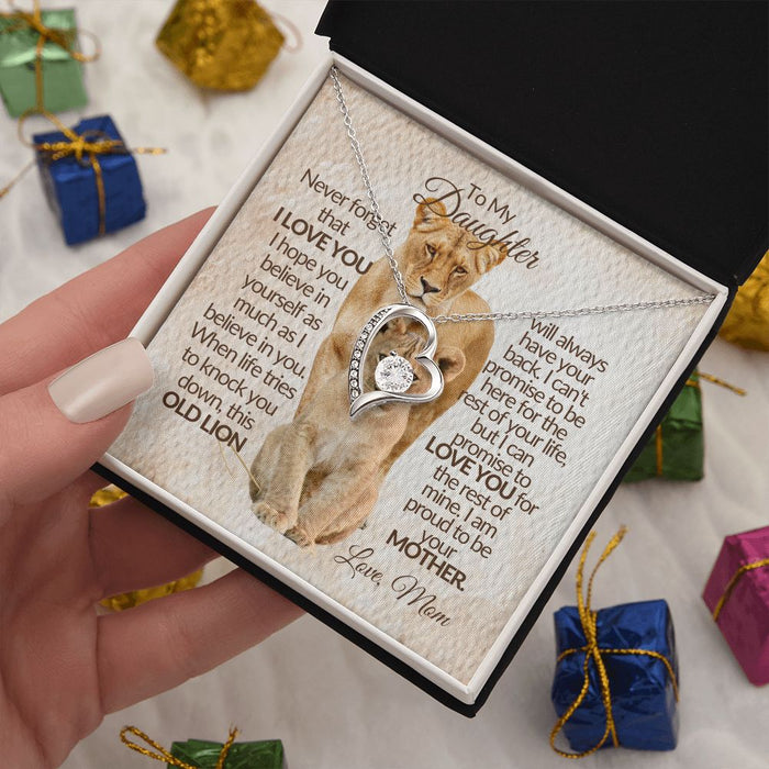 To My Daughter | This Old Lion Will Always Have Your Back-Forever Love Necklace❤️