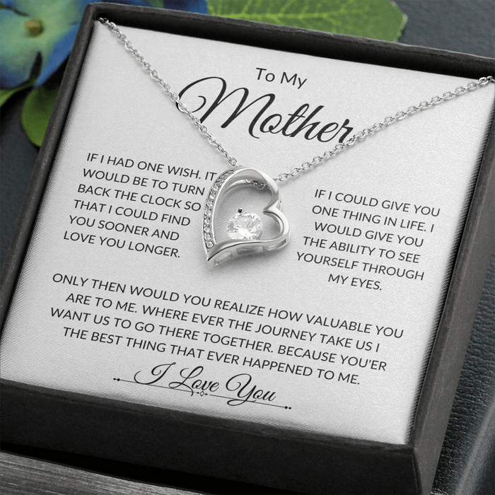 To My Mother - Forever Love Necklace L