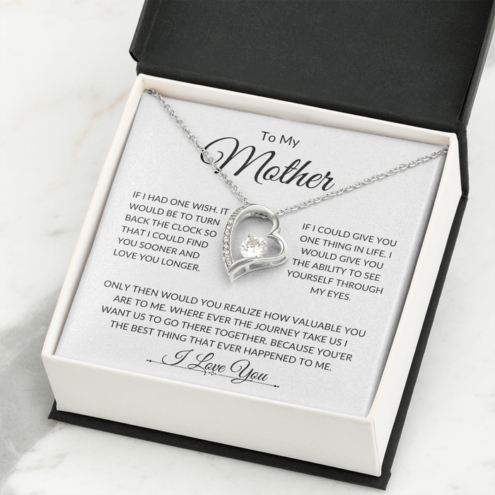 To My Mother - Forever Love Necklace L