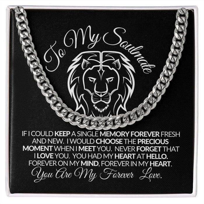 To My Soulmate | Memory - I Love You Men ❤️