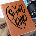 To My Super Dad-Graphic Leather Journal❤️